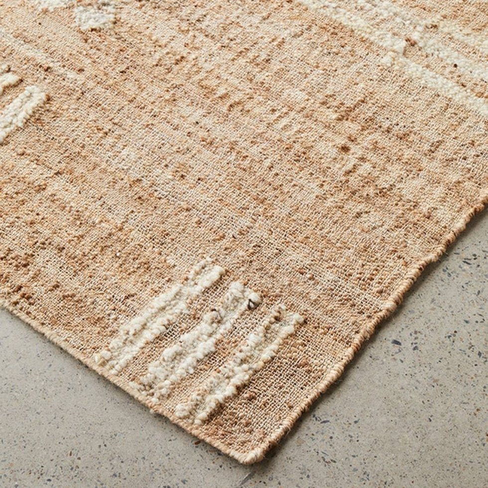 Tappeto in juta misto cotone - immagine 4