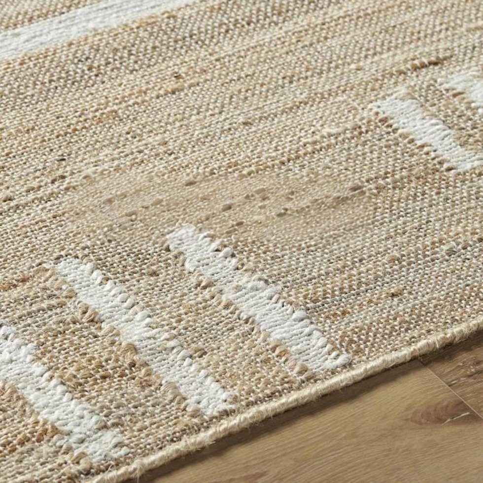 Tappeto in cotone e iuta per il soggiorno - immagine 3