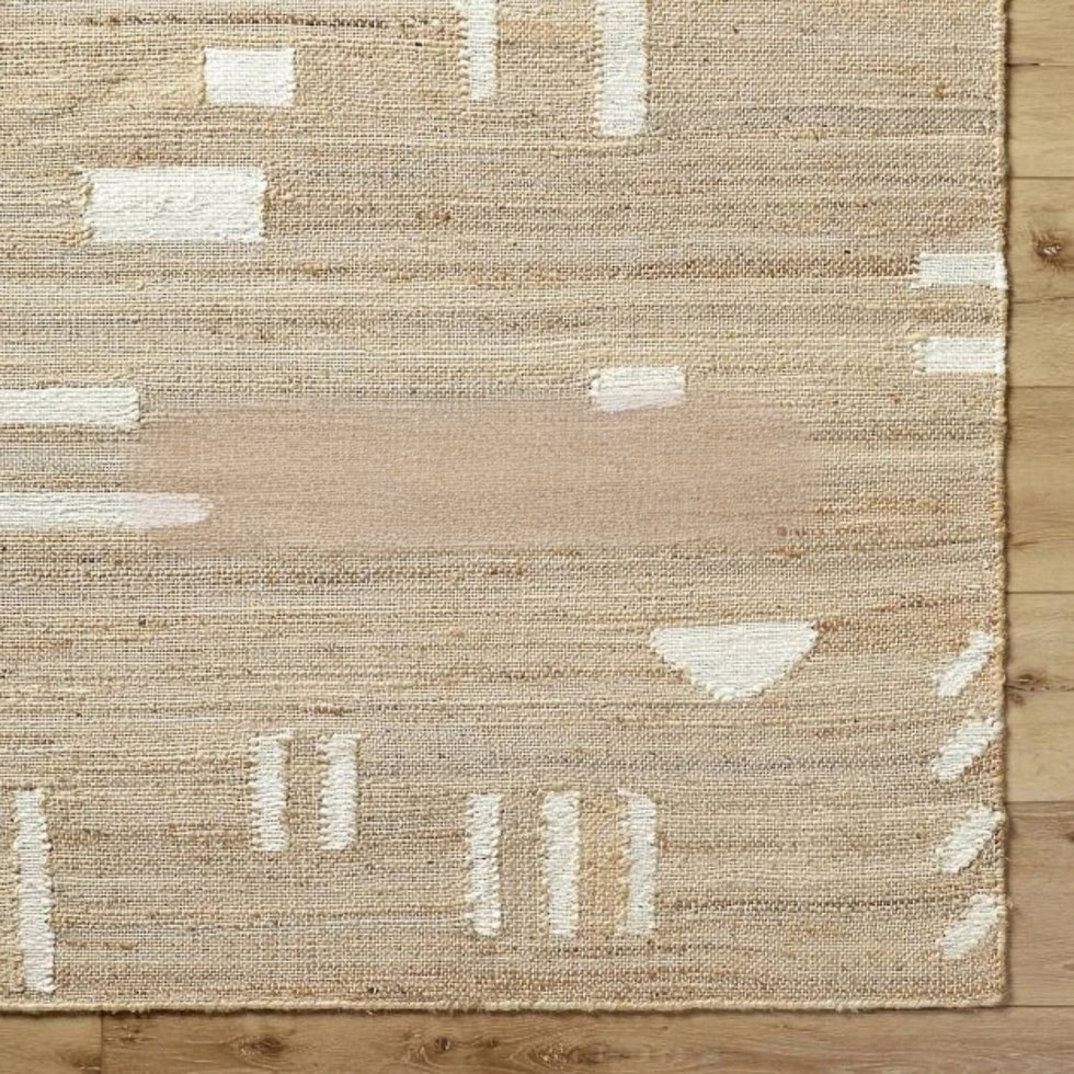 Tappeto in cotone e iuta per il soggiorno - immagine 4