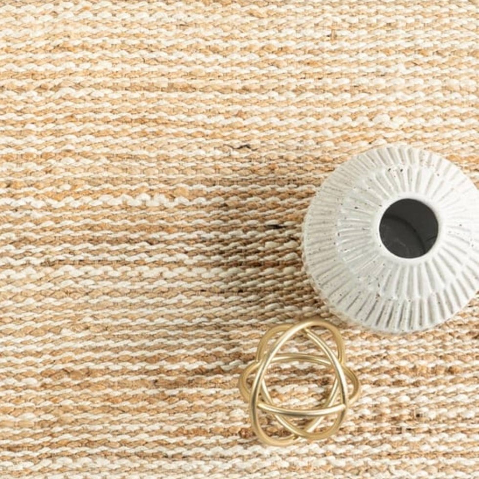 Tappeto in juta in fibra naturale - immagine 3