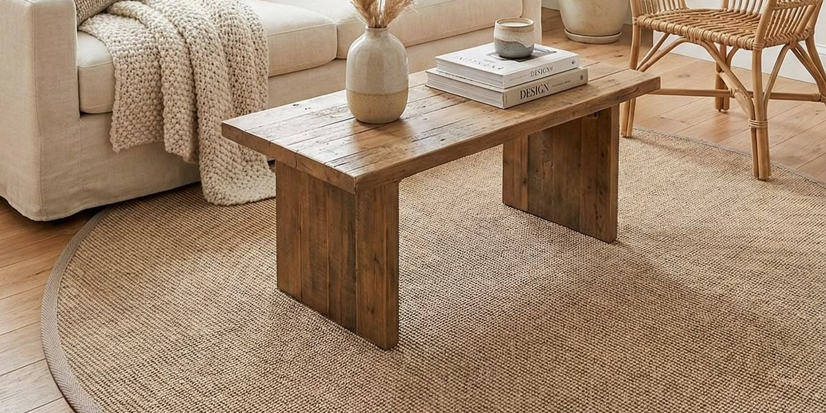 Perché i designer utilizzano pezzi fatti a mano per rendere gli ambienti più autentici? jute rug round decor